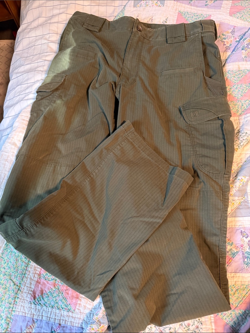 5.11 Tactical Men's Cargo Pants - Olive Green
